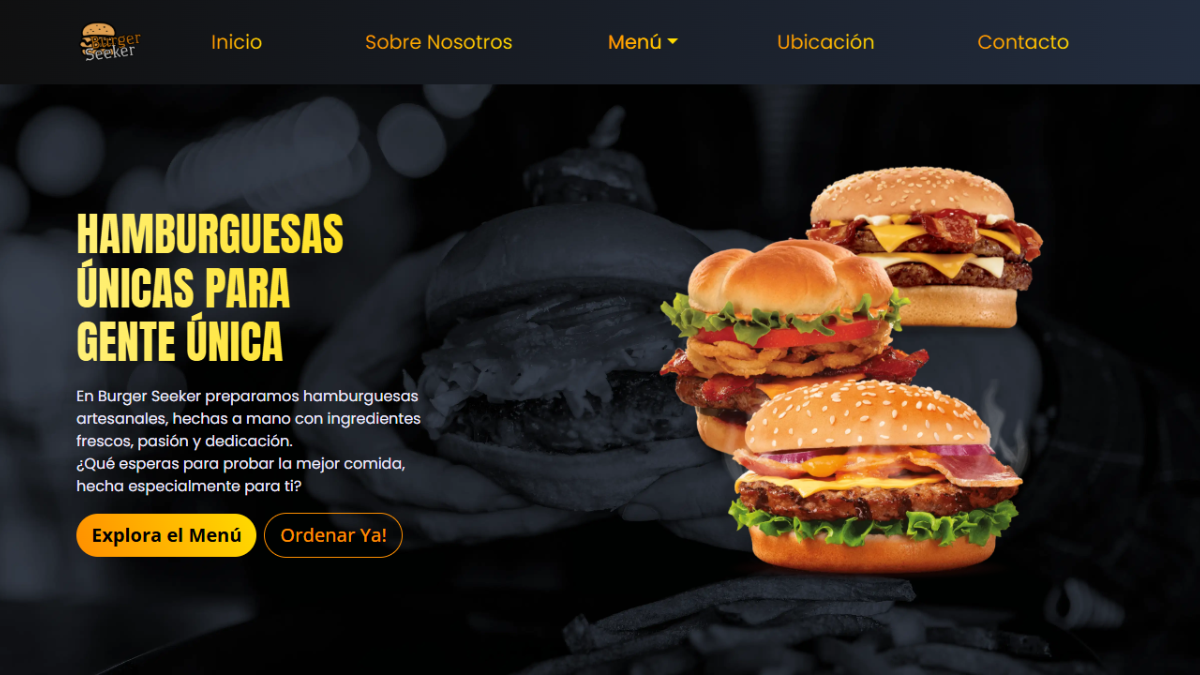 Burger Seeker - App de Hamburguesas